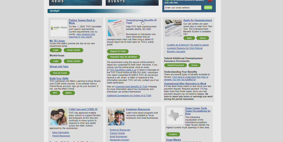 Texas Workforce Commission launches fraud reporting tool
