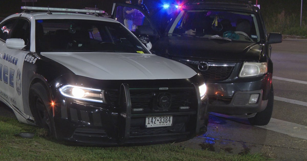 Suspected DWI driver hits DPD squad car | FOX 4 Dallas-Fort Worth