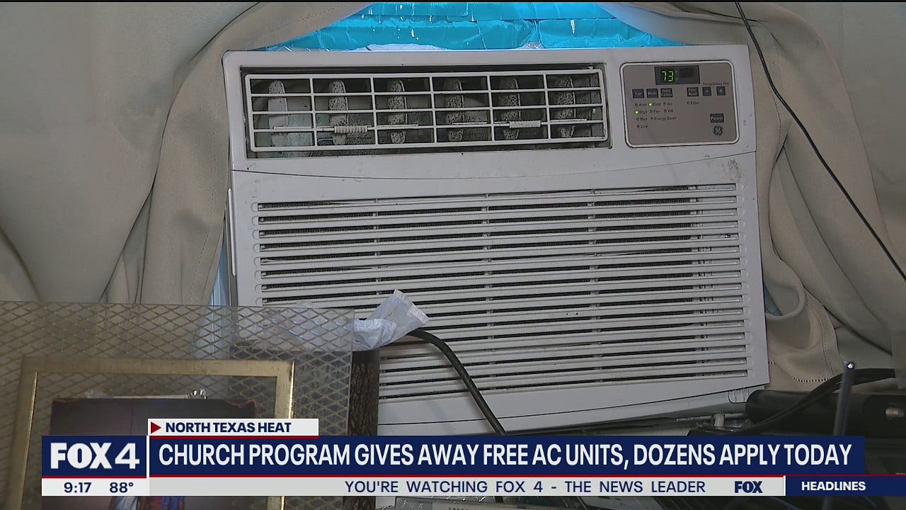 Church program gives away free AC units