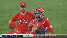 Gibson, Rangers end 9-game skid in 5-4 win over AL-best Rays