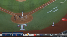 Twins take lead on consecutive wild pitches, top Rangers 3-2