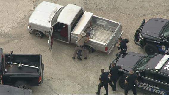 Police chase through Collin County ends with DPS trooper tackling suspect