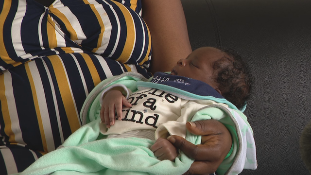 Woman who delivered baby after being shot while leaving Dallas church introduces newborn, Marvelous