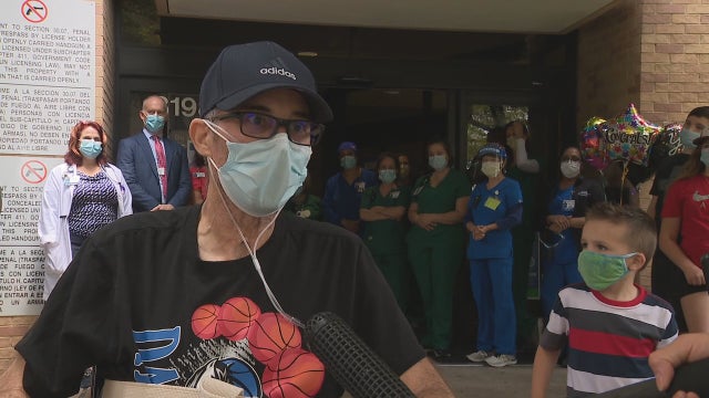 Greenville man released from hospital after battling COVID for 216 days
