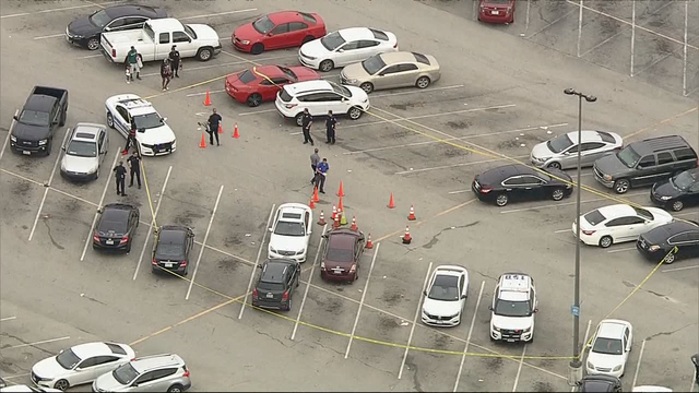 Three people in custody, no injuries after shootout in Mesquite's Town East Mall parking lot