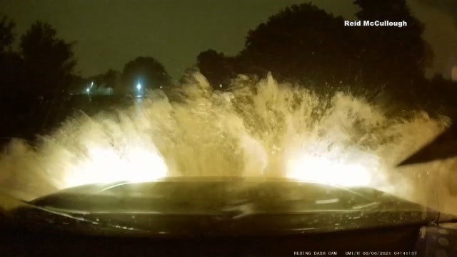 Plano teen relives terrifying moments after driving into high water