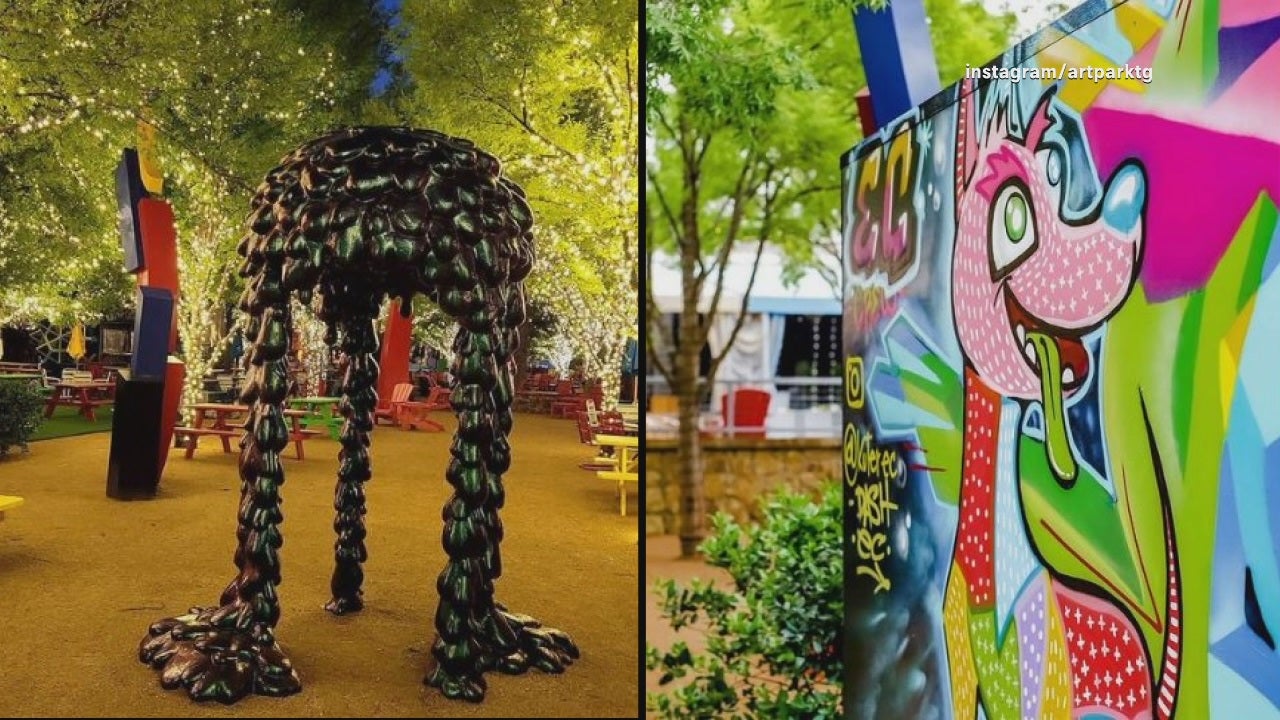 Artpark at Trinity Groves opens as colorful new hangout spot in Dallas