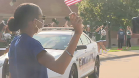 Jasmine Moore given special sendoff in Mansfield before heading to Tokyo Olympics