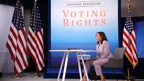 Harris says Democrats will donate $25M to expand ‘I Will Vote’ campaign