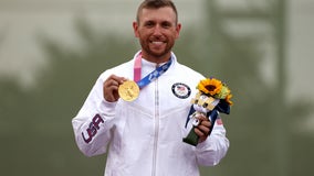 Fort Worth's Vincent Hancock wins record third career gold medal in men's skeet shooting