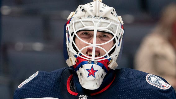Columbus Blue Jackets goalie dies in Novi after fireworks malfunction