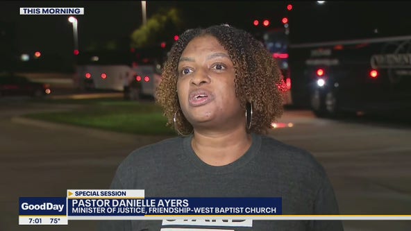 Faith leaders from around the state rally to support Texas Democrats