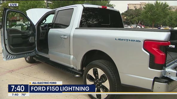 A look at Ford's all-electric F150 Lightning