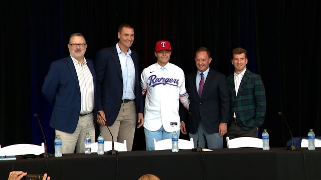 Rangers sign No. 2 overall pick Leiter with $7.9M bonus