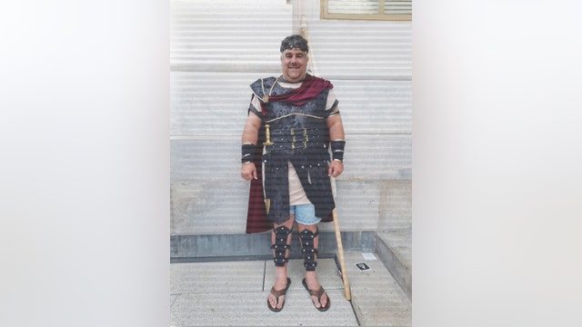 Arizona man who donned Gladiator costume and filmed melee for mom during Capitol Riot arrested