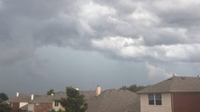 Strong storms move through North Texas Sunday