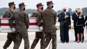 Biden, first lady pay respects to American troops killed in Afghanistan attack