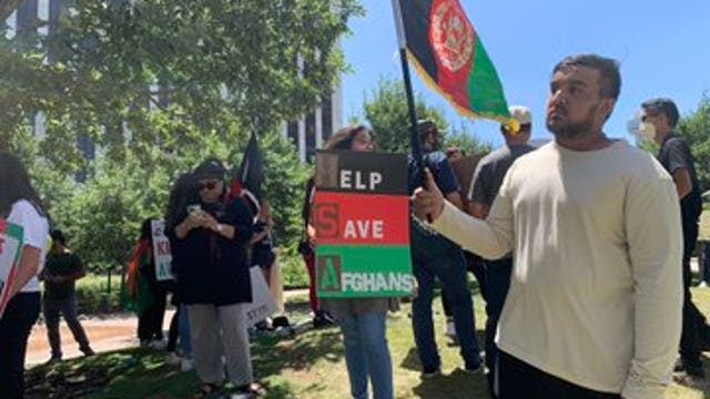 Help Save Afghanistan rally held in Dallas