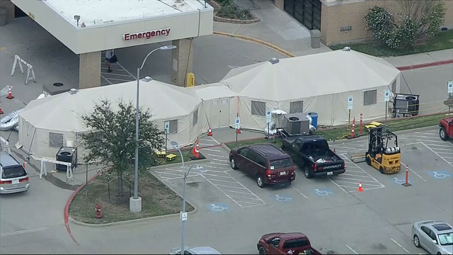 North Texas hospitals struggling with staffing shortages as available ICU beds dwindle