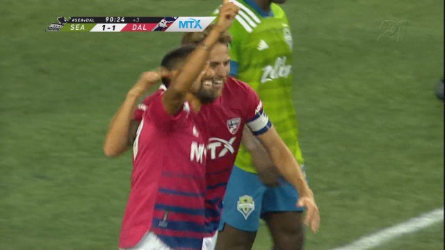 Jara scores late to give FC Dallas 1-1 tie with Sounders