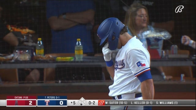 Solid Ohtani, speedy Lagares help Angels beat Rangers 2-1