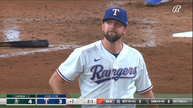 Chapman 2 HRs and defensive gem for A's in 8-3 win at Texas