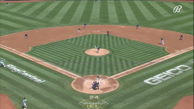 Marte’s 4 hits lead Oakland to a 6-3 win, sweep of Rangers