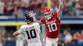No. 16 Hogs end long skid to No. 7 Texas A&M with 20-10 win