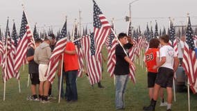 Americans plant US flags across country in remembrance of 9/11