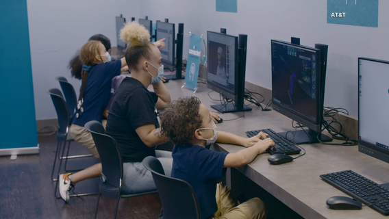 AT&T opens first community learning center in effort to bridge digital divide