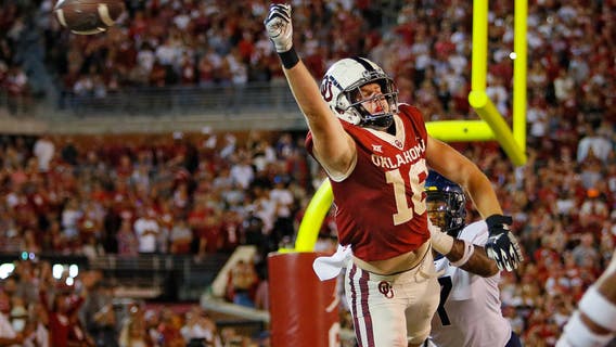 Brkic's last-second FG lifts No. 4 Oklahoma past W. Virginia