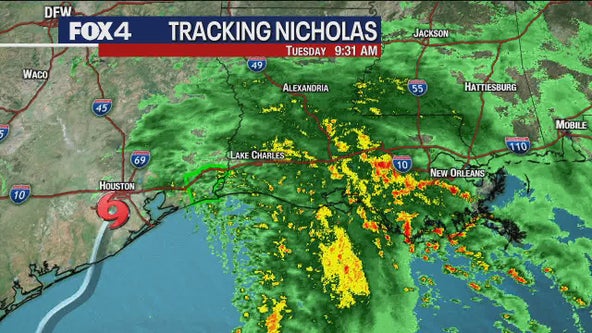 North Texas volunteers responding to areas hit by Nicholas, now a tropical storm