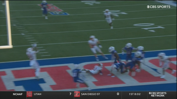 Mordecai late TD pass lifts SMU past Louisiana Tech, 39-37