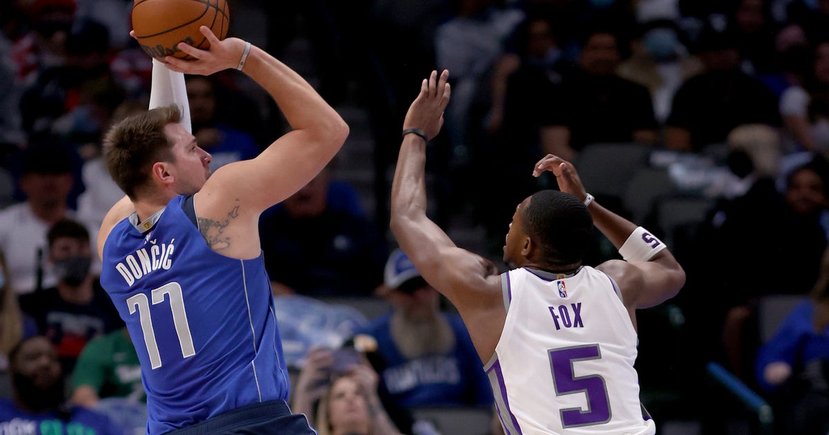 Luka Doncic hits long 3, Mavericks holds off Kings 105-99 | FOX 4 ...