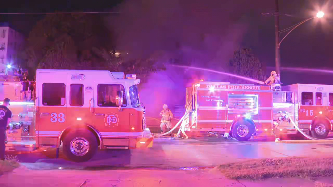 Off-duty Firefighter Rescues 2 From Dallas House Fire; Suspect Arrested ...