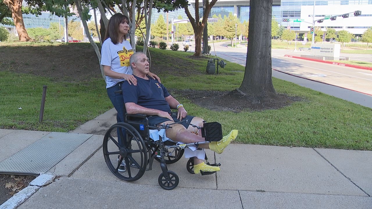 Dallas firefighter injured in apartment explosion recovering in rehab