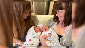 North Texas sisters give birth to baby boys on the same day