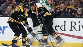 Marchand scores 2 for Bruins in 3-1 win over Stars