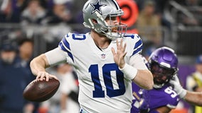 With Dak down, Cooper Rush passes Cowboys past Vikings 20-16