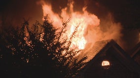 North Dallas couple escapes intense house fire