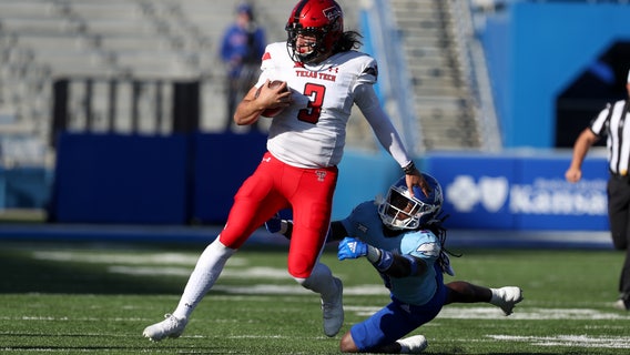 Columbi, Texas Tech run all over Kansas in 41-14 drubbing