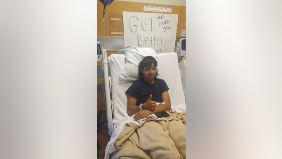 Azle teen released from the hospital after bull riding accident