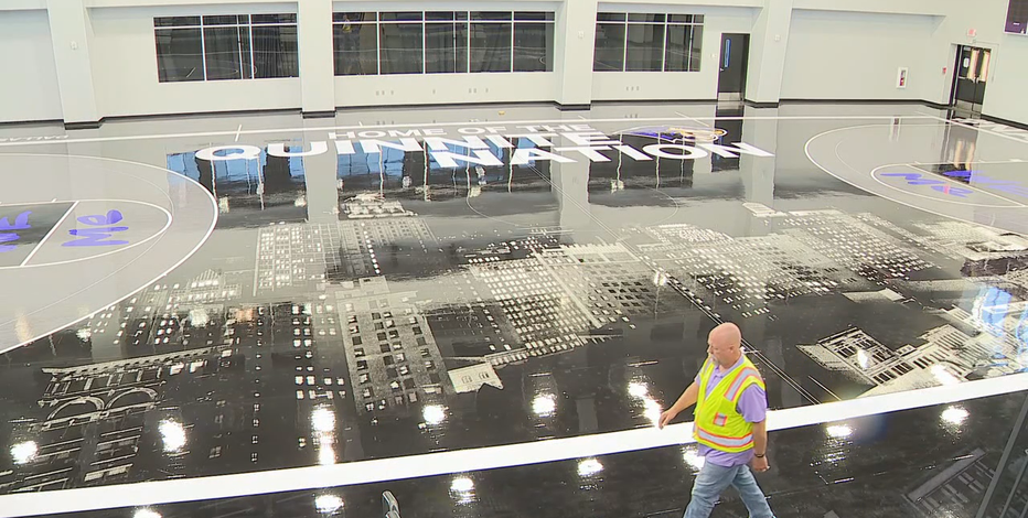 New basketball court at Paul Quinn College also serves as a Dallas history lesson