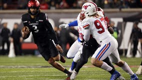Ridder does everything for No. 3 Cincinnati in rout of SMU