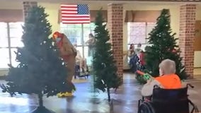VIDEO: Nursing home residents go ‘turkey’ hunting with staff