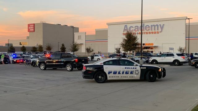 Woman killed, man critically injured in shooting outside Dallas Academy Sports + Outdoors