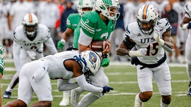 UTSA's perfect season ends in blowout at North Texas