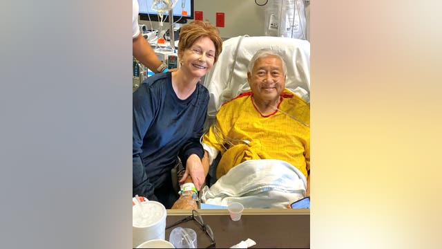 Wife learns she's a perfect match, donates kidney to husband of 52 years