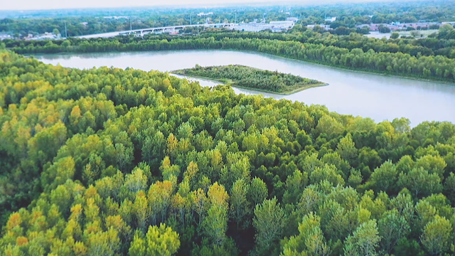 Oncor donates Parkdale Lake, 110 acres to city for new park trail in Southeast Dallas