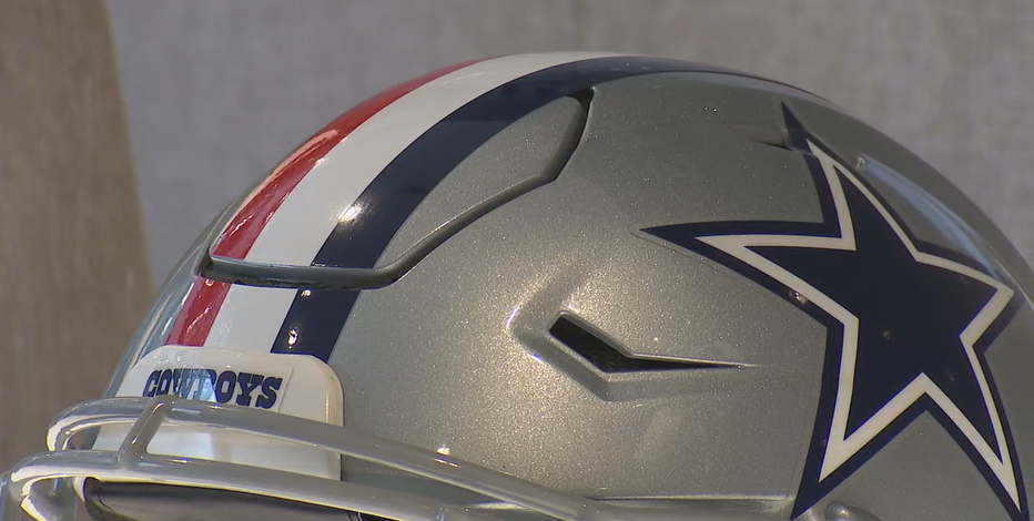 Cowboys Will Wear Red Stripe on Helmet vs. Broncos to Honor NMOH